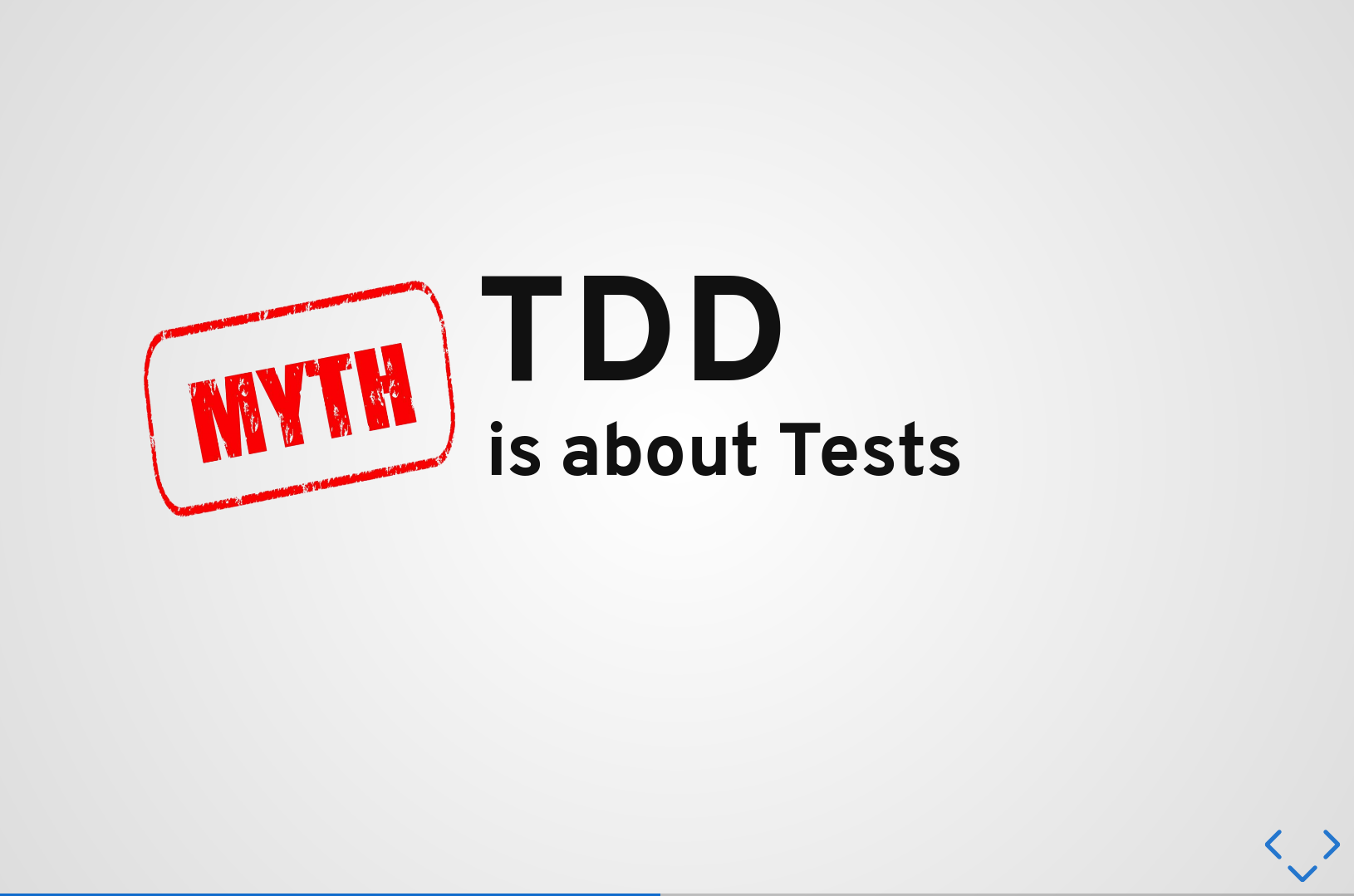 Myth #2: TDD is about Tests
